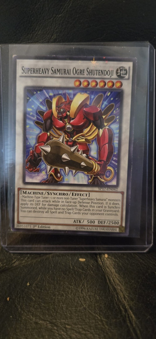 Superheavy Samurai Ogre Shutendoji - SP17-EN042 - Starfoil Rare - 1st Edition St