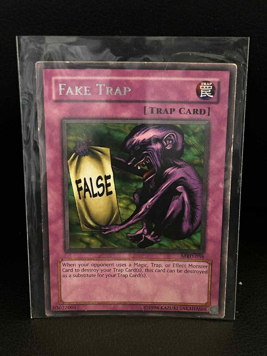 Fake Trap - MRD-056 - Rare - Unlimited Edition Metal Raiders Yu-Gi-Oh!