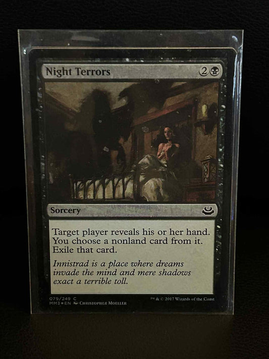 Night Terrors - Foil Modern Masters 2017 Magic: The Gathering Lightly Played, En