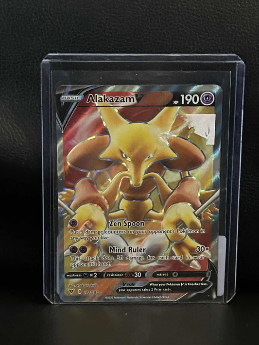 Alakazam V - 172/185 - Full Art Ultra Rare Sword & Shield - Vivid Voltage Pokemo