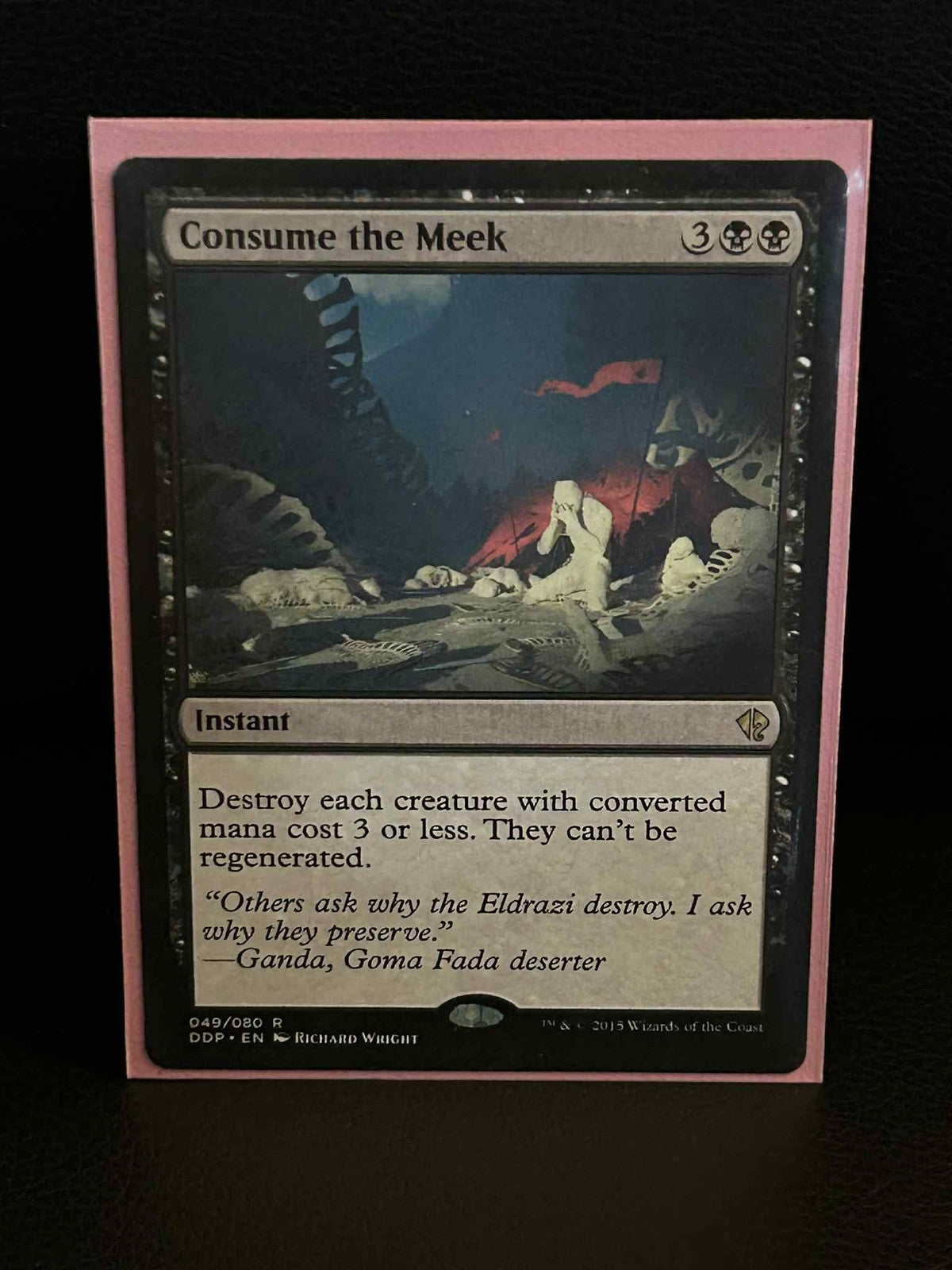 Consume the Meek Duel Decks: Zendikar vs. Eldrazi Magic: The Gathering Lightly P