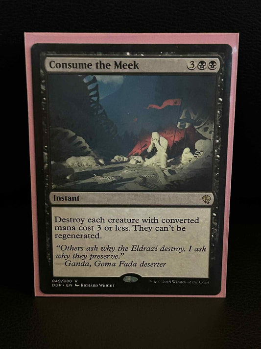 Consume the Meek Duel Decks: Zendikar vs. Eldrazi Magic: The Gathering Lightly P