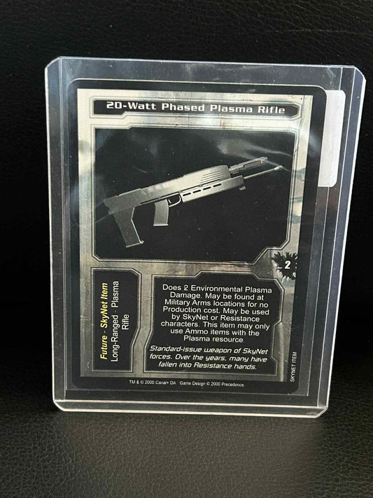 20-Watt Phased Plasma Rifle Base Set Terminator Light Play