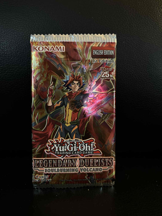 Legendary Duelists: Soulburning Volcano 1st Edition Booster Pack Brand New Seale