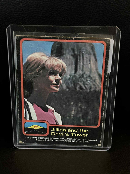 Jillian & Teufelsberg #27 1978 Topps Unheimliche Begegnung der dritten Art Heavil Sammelkarte