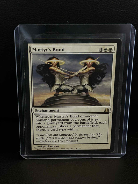 Martyr's Bond Commander Magic: The Gathering