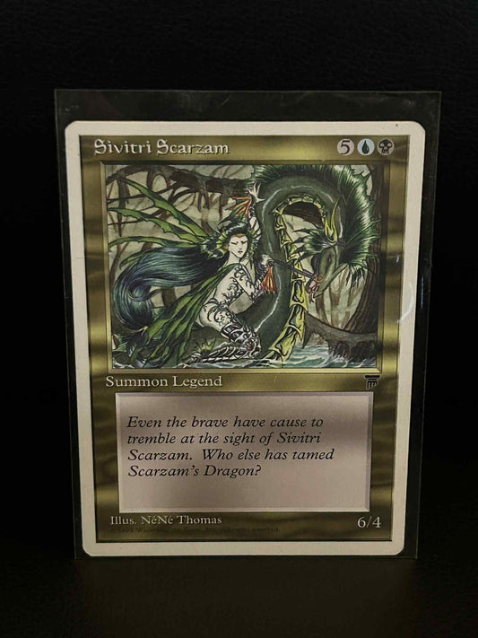 Sivitri Scarzam Chronicles Magic: The Gathering Lightly Played, English