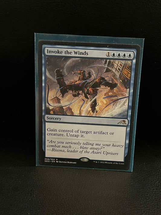 Invoke the Winds Kamigawa: Neon Dynasty Magic: The Gathering