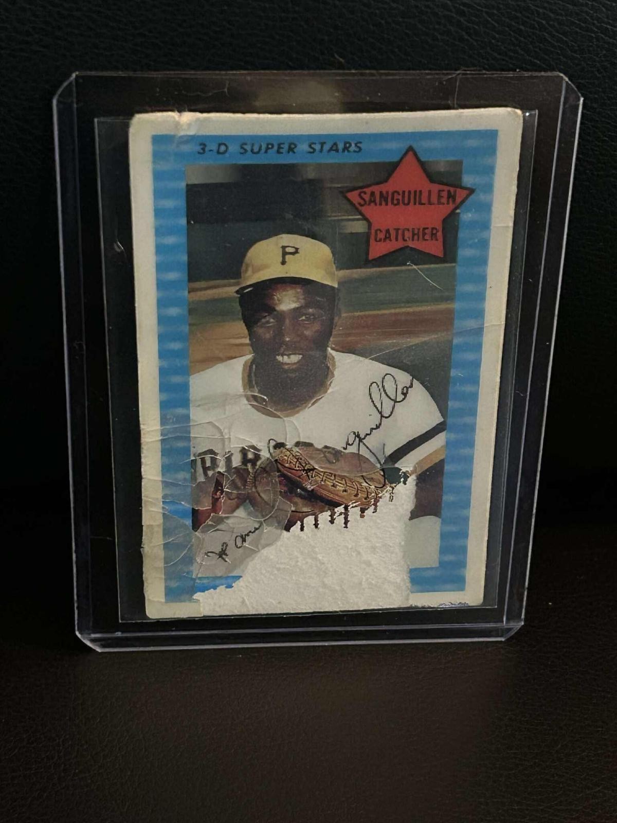 Manny Sanguillen [Hits 324] #13 1971 Kellogg's Baseball Moderately Played