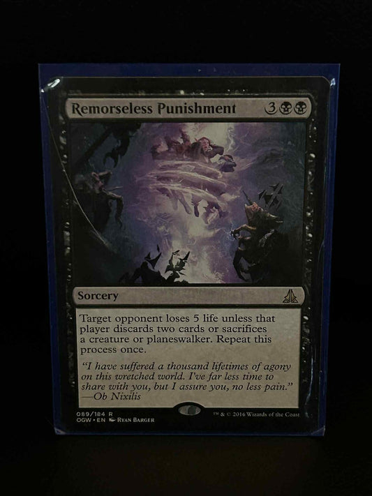 Remorseless Punishment Oath of the Gatewatch Magic: The Gathering Lightly Played