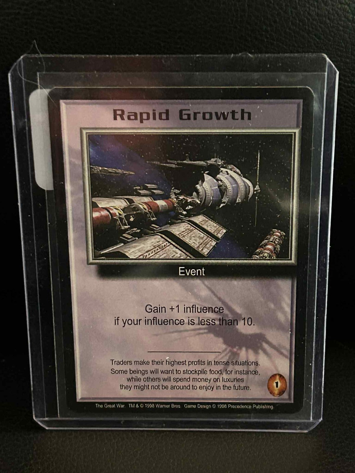 Rapid Growth The Great War Babylon 5 Light Play
