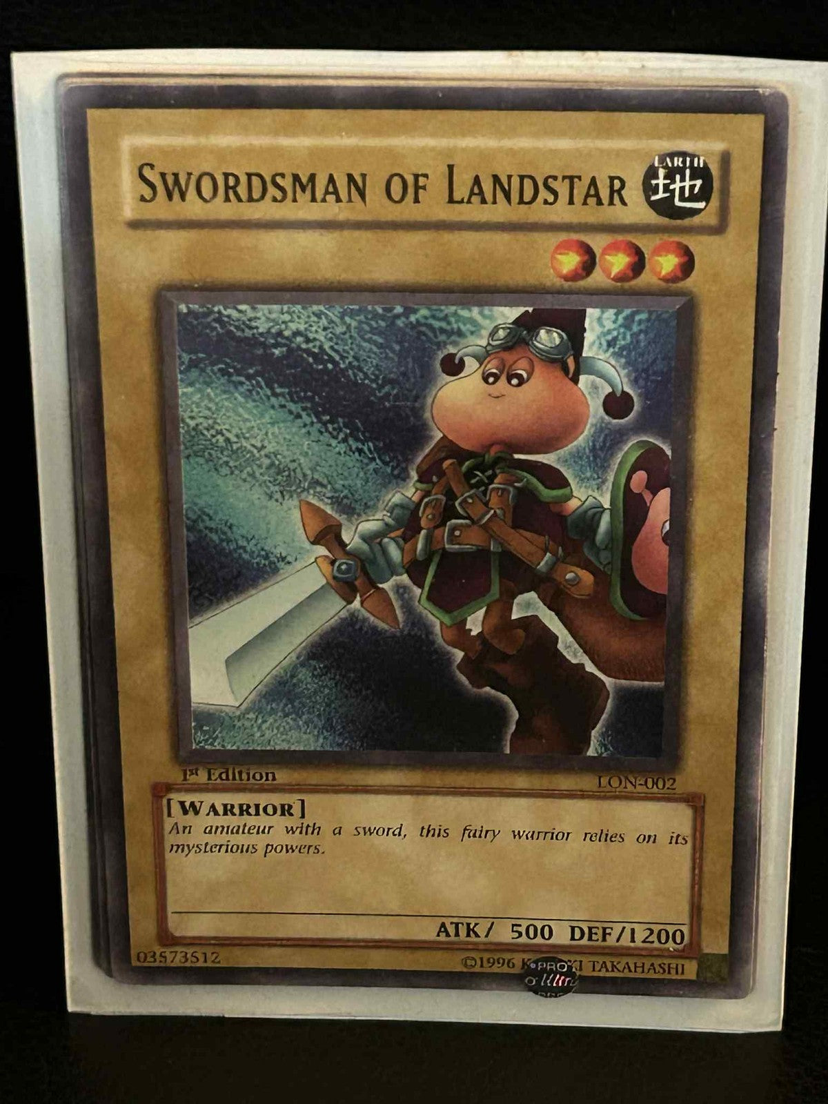 Swordsman of Landstar - LON-002 - Common - 1st Edition Labyrinth of Nightmare Yu