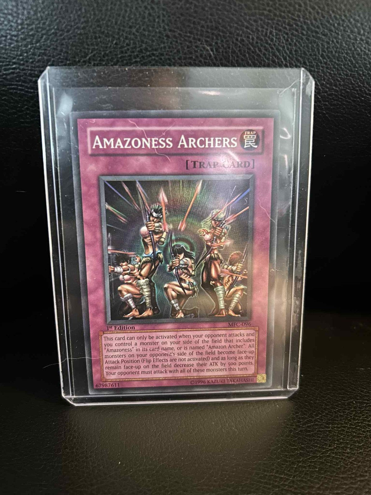 Amazoness Archers - MFC-096 - Super Rare - 1st Edition Magician's Force Yu-Gi-Oh