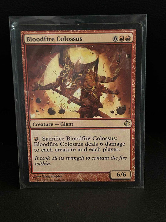 Bloodfire Colossus Duel Decks: Venser vs. Koth Magic: The Gathering Lightly Play