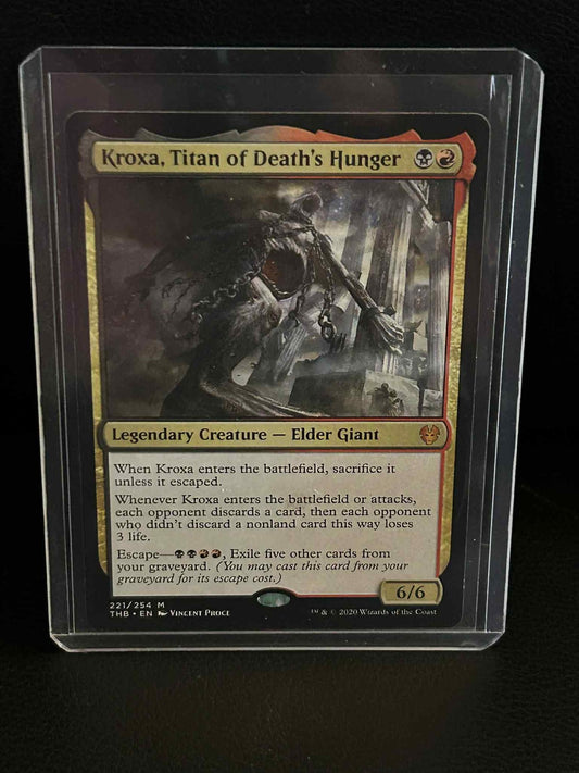 Kroxa, Titan of Death's Hunger Theros Beyond Death Magic: The Gathering