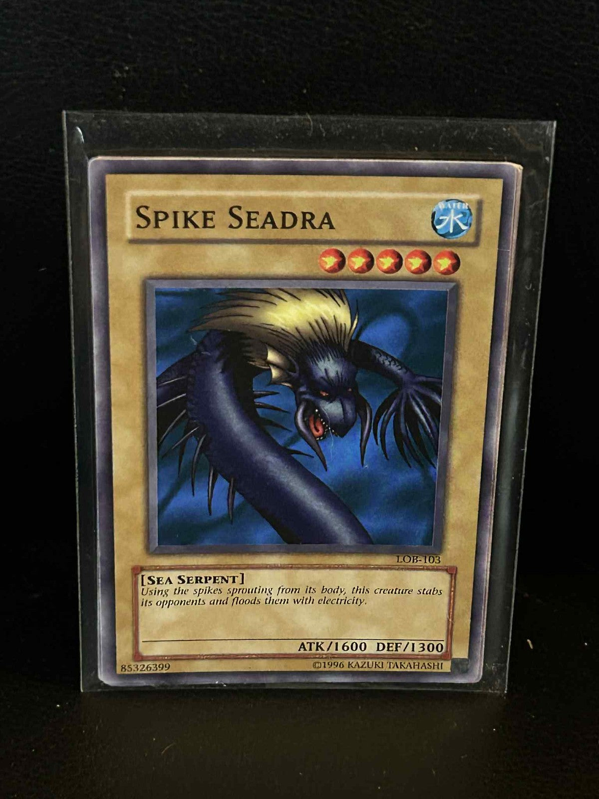 Spike Seadra - LOB-103 - Common - Unlimited Edition Legend of Blue Eyes White Dr