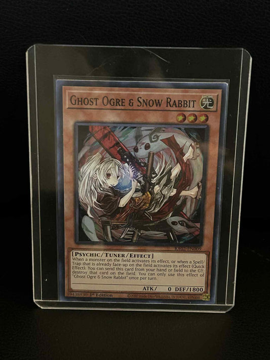 Ghost Ogre & Snow Rabbit (Alternate Art) - RA02-EN009 - Super Rare - 1st Edition
