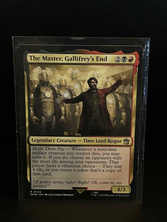 The Master, Gallifrey's End Dr. Who Magic: The Gathering Lightly Played, English