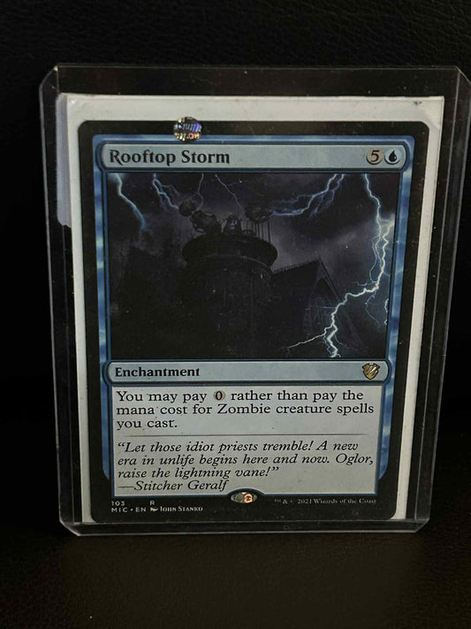 Rooftop Storm Commander: Innistrad: Midnight Hunt Magic: The Gathering