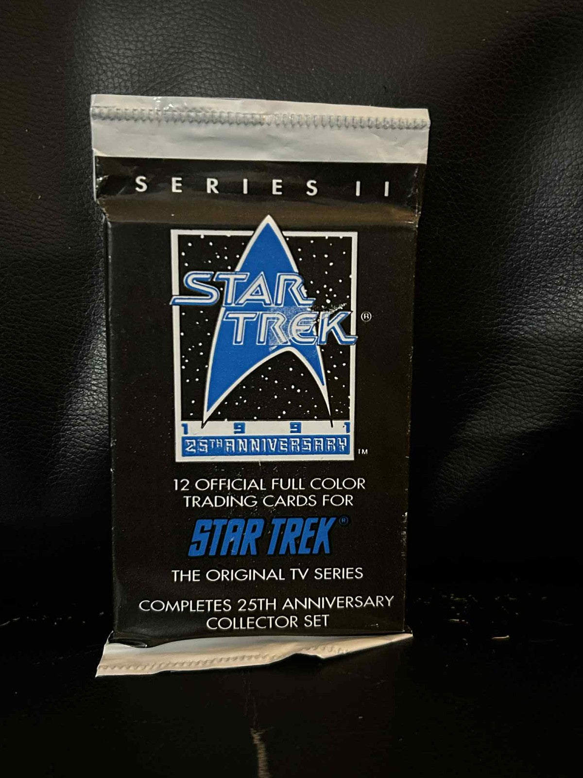 Original Series 25th Anniversary Series II Booster Pack Brand New Sealed Star Tr Trading Card