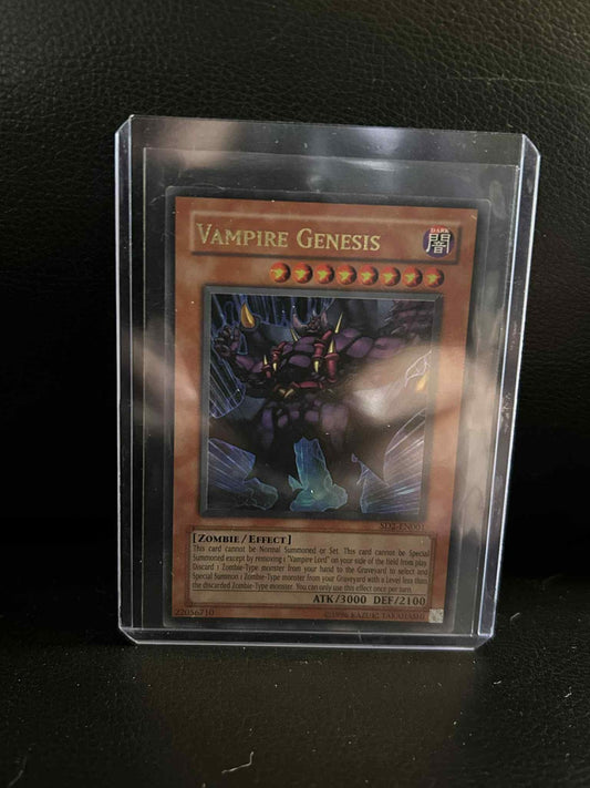 Vampire Genesis - SD2-EN001 - Ultra Rare - Unlimited Edition Zombie Madness Yu-G