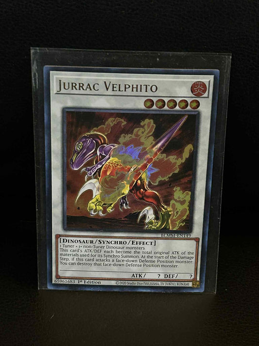 Jurrac Velphito - BLMM-EN149 - Ultra Rare - 1st Edition Battles of Legend: Monst