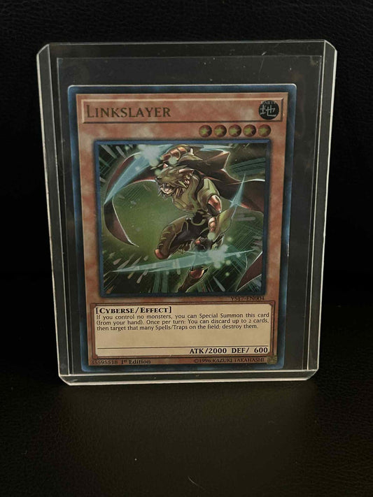 Linkslayer - YS17-EN004 - Ultra Rare - 1st Edition Starter Deck: Link Strike Yu-