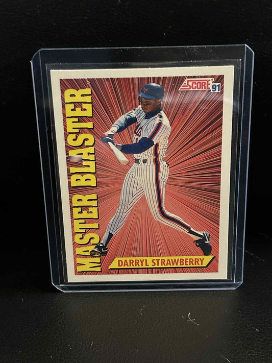 Darryl Strawberry #691 | 1991 Score Baseball