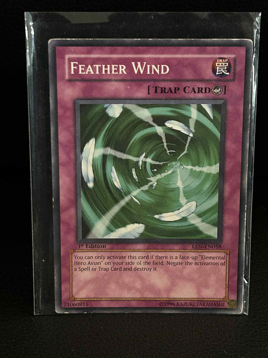 Feather Wind - EEN-EN058 - Common - 1st Edition Elemental Energy Yu-Gi-Oh! Moder