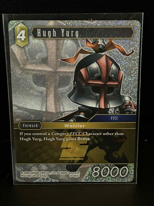 Hugh Yurg - 13-061C - Foil Opus XIII: Crystal Radiance Final Fantasy Lightly Pla