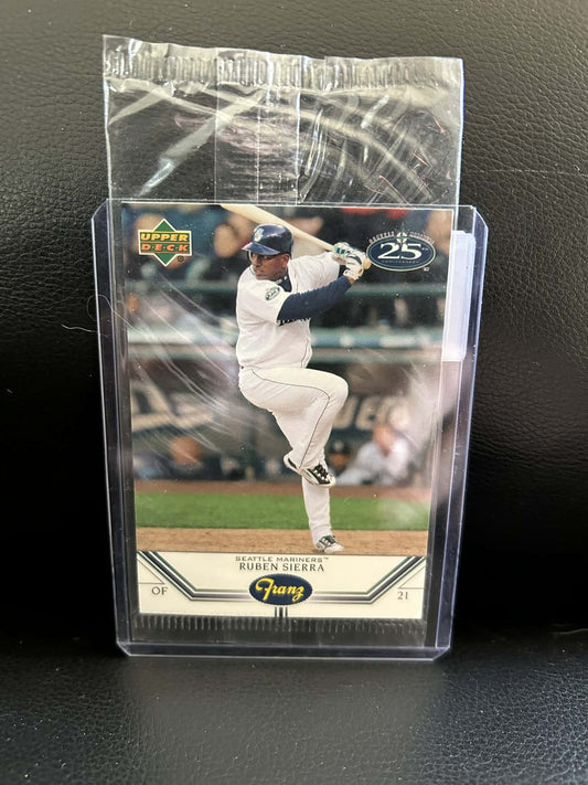 Ruben Sierra #8 2002 Upper Deck Franz Baseball Leicht bespielte Sammelkarte