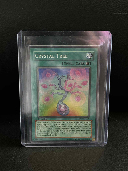 Crystal Tree - DP07-EN020 - Super Rare - 1st Edition Duelist Pack 7 Jesse Anders