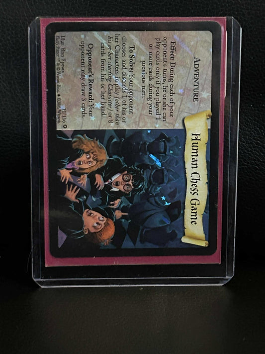 Human Chess Game 11/116 Base Set Harry Potter Lightly Played