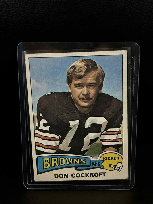 Don Cockroft #244 | 1975 Topps Football