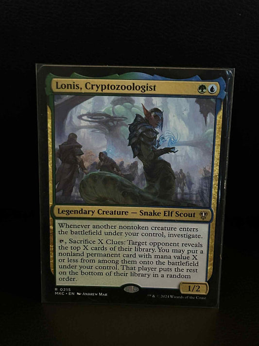 Lonis, Cryptozoologist Commander: Murders at Karlov Manor Magic: The Gathering L