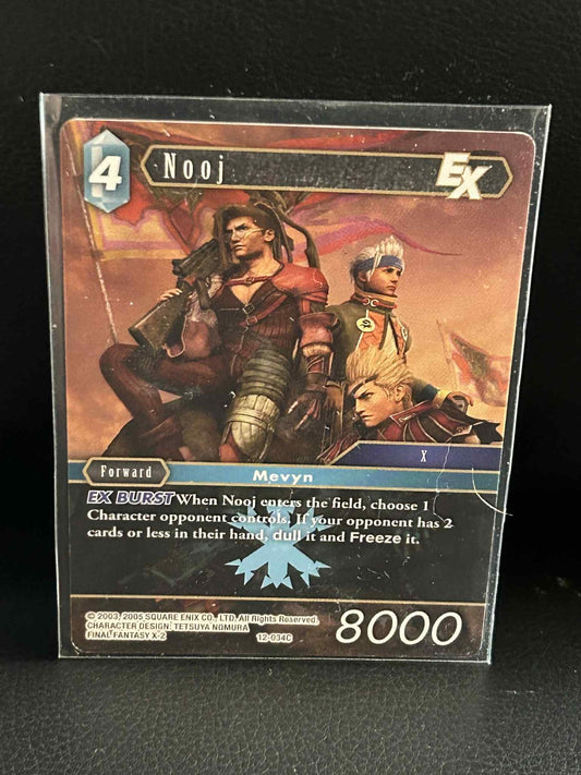 Nooj EX - 12-034C Opus XII: Crystal Awakening Final Fantasy Lightly Played