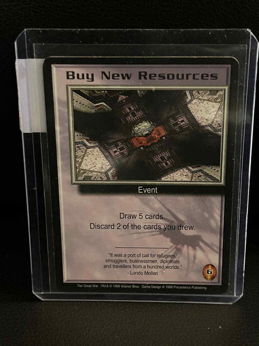 Buy New Resources The Great War Babylon 5 Light Play