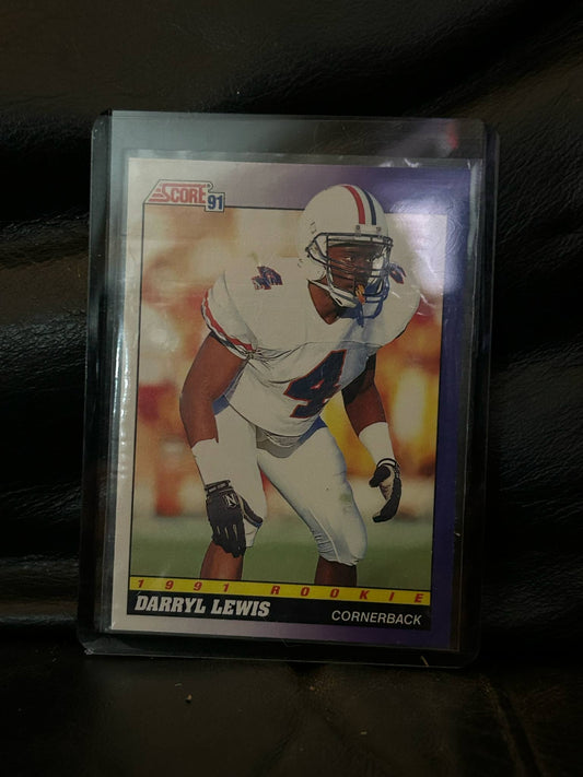 Darryll Lewis #601 | 1991 Score Football