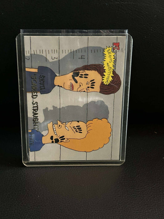 Angst vor dem geraden Weg [#0169] 1994 Fleer Ultra Beavis & Butt-Head Leicht bespielte Sammelkarte
