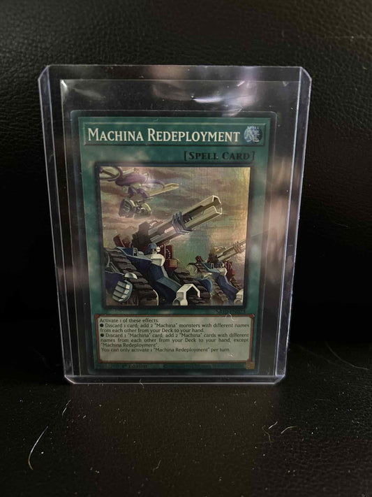 Machina Redeployment - SR10-EN023 - Super Rare - 1st Edition Structure Deck: Mec