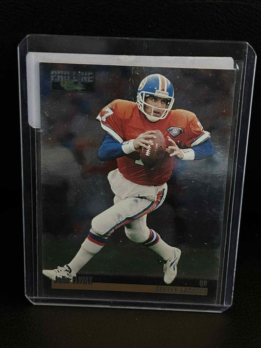 John Elway [Silver] #236 | 1995 Pro Line Football