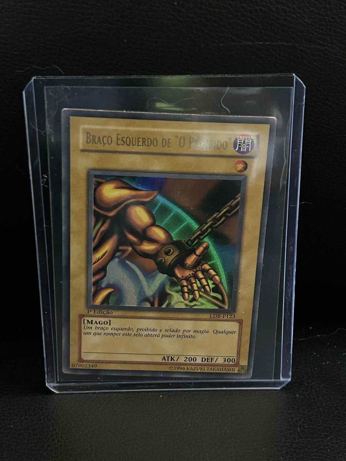 Left Arm of the Forbidden One - LOB-123 - Ultra Rare - 1st Edition Legend of Blu