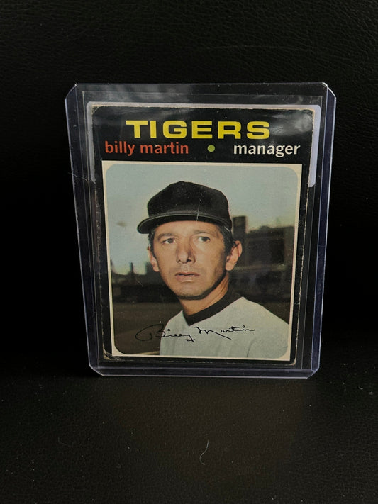 Billy Martin #208 | 1971 Topps Baseball