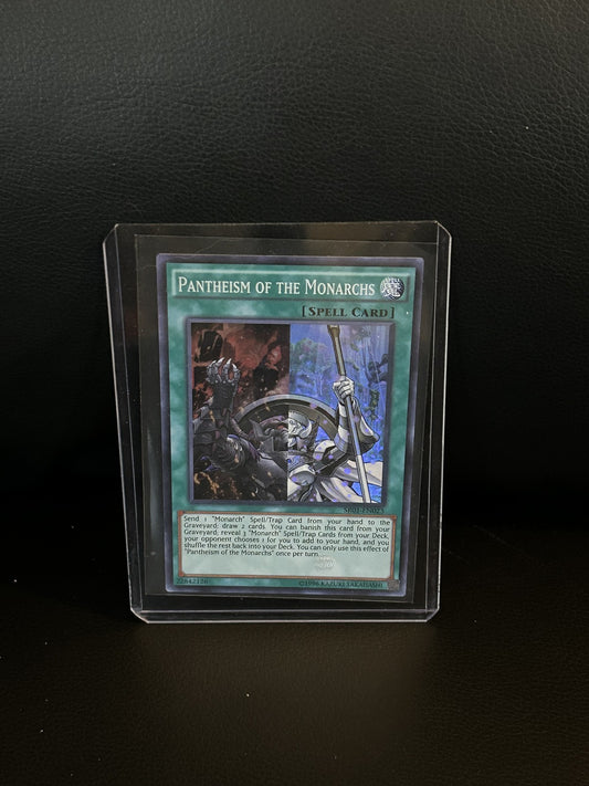 Pantheism of the Monarchs - SR01-EN023 - Super Rare - Unlimited Edition Structur