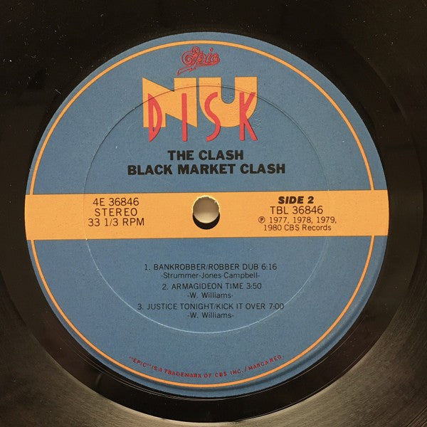 The Clash - Black Market Clash (10") (Sehr Gut (VG)) - 4003346005