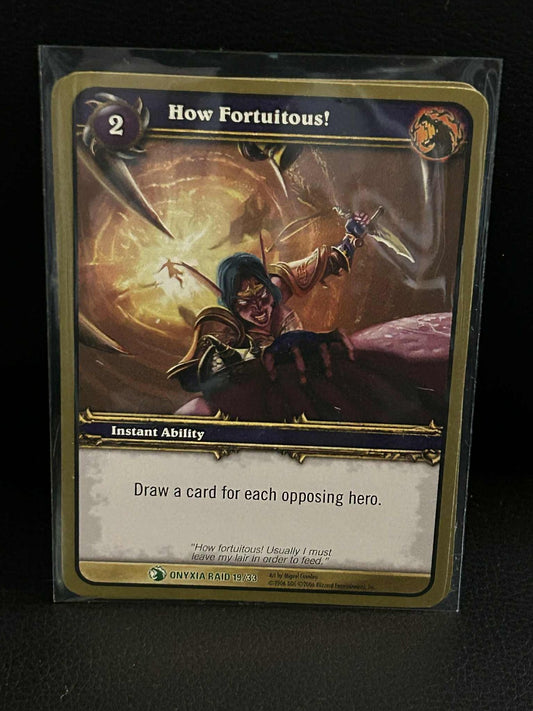 How Fortuitous! Onyxia's Lair World of Warcraft Lightly Played