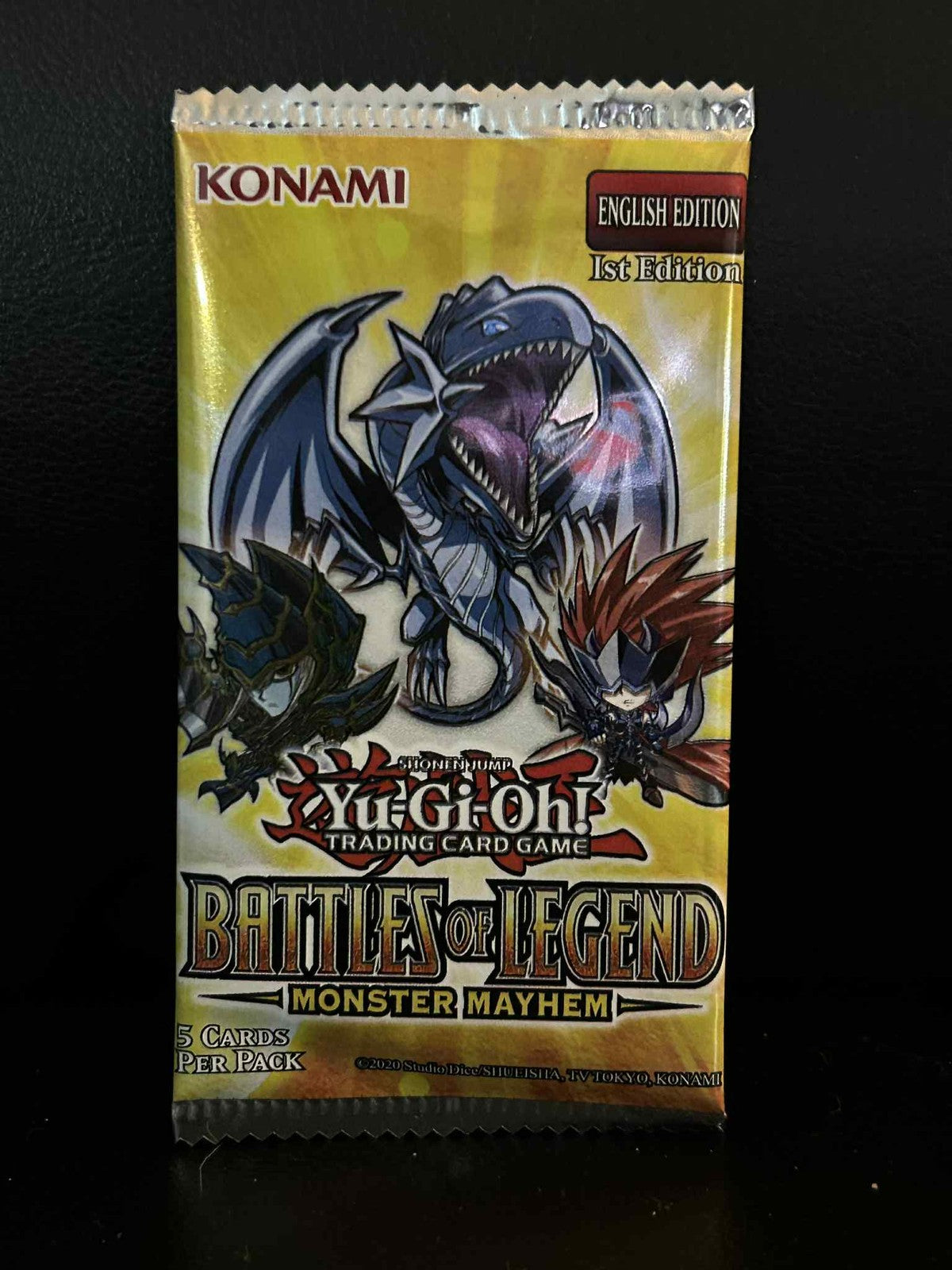Battles of Legend: Monster Mayhem 1st Edition Booster Pack Brand New Sealed Yu-G