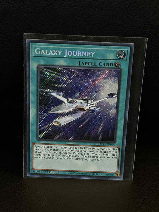 Galaxy Journey - BLMM-EN040 - Secret Rare - 1st Edition Battles of Legend: Monst