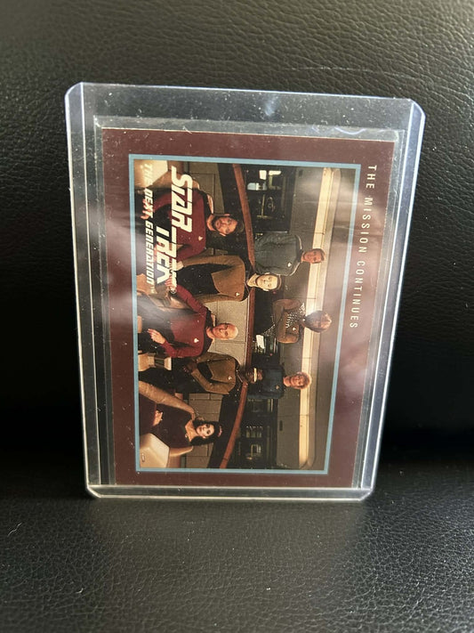 Die Mission geht weiter #250 Star Trek 25th Anniversary Serie 2 Star Trek Near Mint Sammelkarte