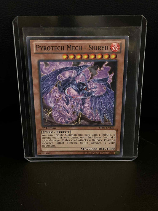 Pyrotech Mech - Shiryu - BP02-EN122 - Mosaic Rare - 1st Edition Battle Pack 2: W